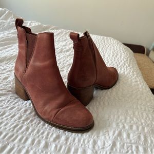 Toms marina booties size 8